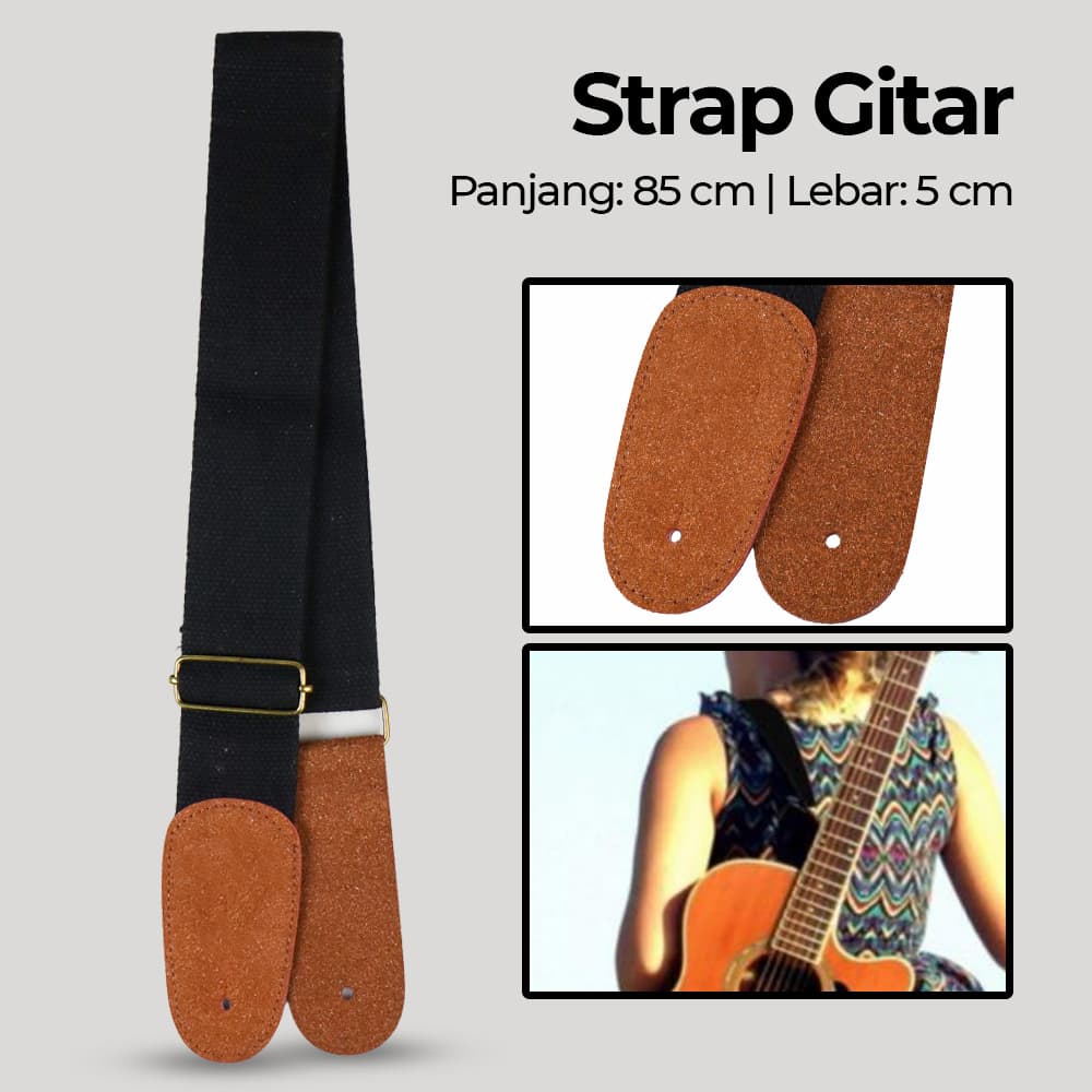 Tali Strap Gitar Adjustable Guitar Strap