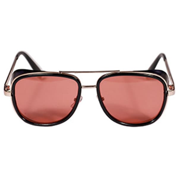 Kacamata Sunglasses Unisex Steampunk Iron Man Tony Stark - YOOSKE Kacamata Sunglasses Unisex Steampunk Iron Man Tony Stark - 3023 FH4FBQ_HITAM_MERAH
