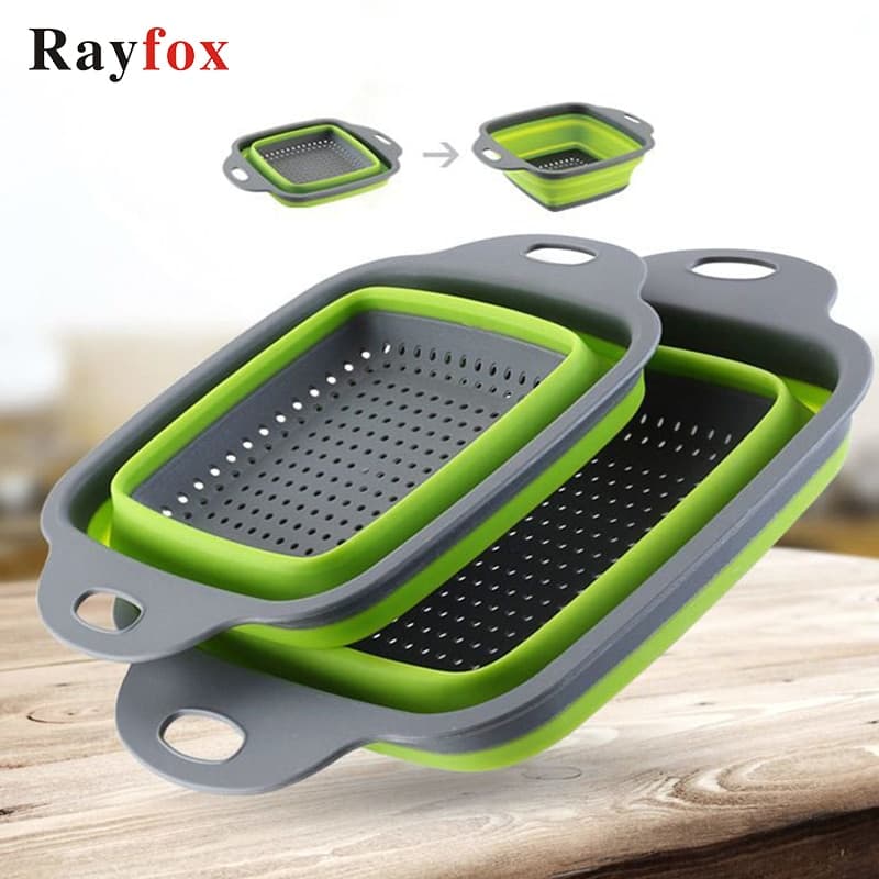 Rayfox Keranjang Saringan Lipat Drain Basket Collapsible - Rayfox Keranjang Saringan Lipat Drain Basket Collapsible - DP0155 HZ6BGR_L_HIJAU Rayfox Keranjang Saringan Lipat Drain Basket Collapsible - Rayfox Keranjang Saringan Lipat Drain Basket Collapsible - DP0155 HZ6BGR_L_HIJAU