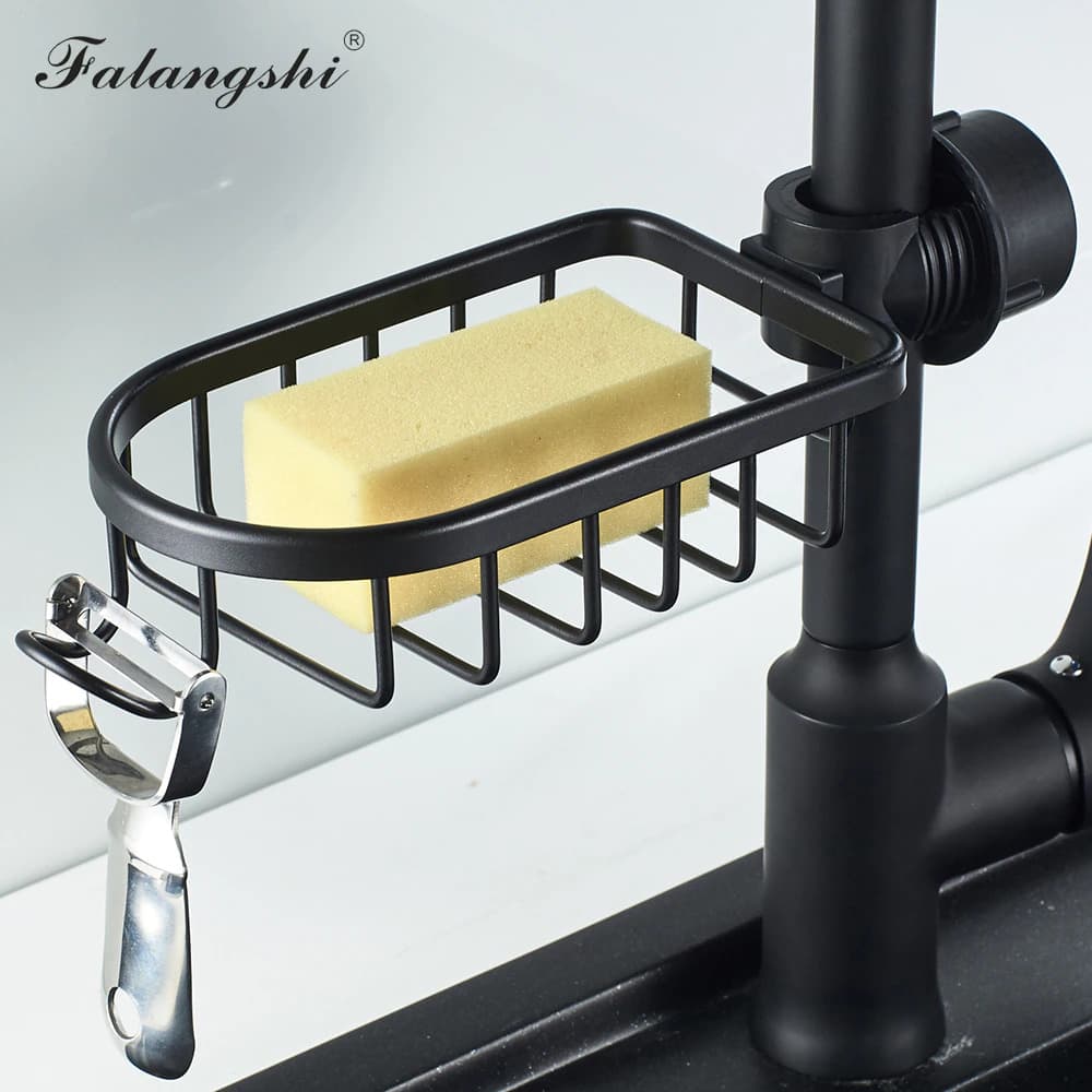 Rak Kamar Mandi Bathroom Organizer Rack Shower Aluminium - Falangshi Rak Spons Kamar Mandi Bathroom Organizer Shower Aluminium - WB8007 HXS3BK_HITAM Rak Kamar Mandi Bathroom Organizer Rack Shower Aluminium - Falangshi Rak Spons Kamar Mandi Bathroom Organizer Shower Aluminium - WB8007 HXS3BK_HITAM