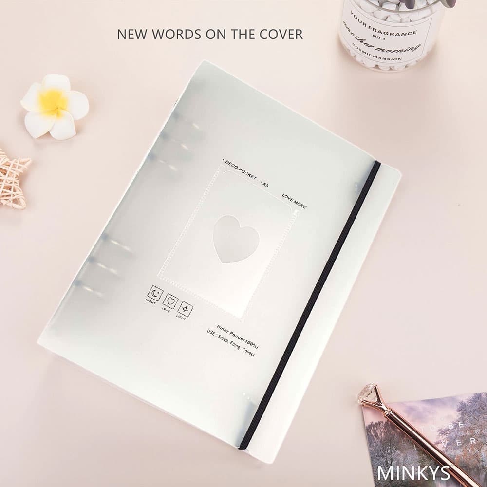Cover Binder A5 Photocards Collect Book Postcard Holder - MINKYS MINKY Cover Binder A5 Photocards Collect Book Postcard Holder - 2021 OT0TWH_PUTIH Cover Binder A5 Photocards Collect Book Postcard Holder - MINKYS MINKY Cover Binder A5 Photocards Collect Book Postcard Holder - 2021 OT0TWH_PUTIH