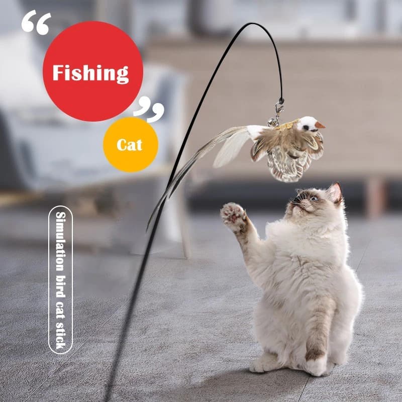 Mainan Kucing Simulation Bird Cat Toy - ZHEJIANG Mainan Kucing Simulation Bird Cat Toy - ZH97 HZ7TBR_COKLAT Mainan Kucing Simulation Bird Cat Toy - ZHEJIANG Mainan Kucing Simulation Bird Cat Toy - ZH97 HZ7TBR_COKLAT