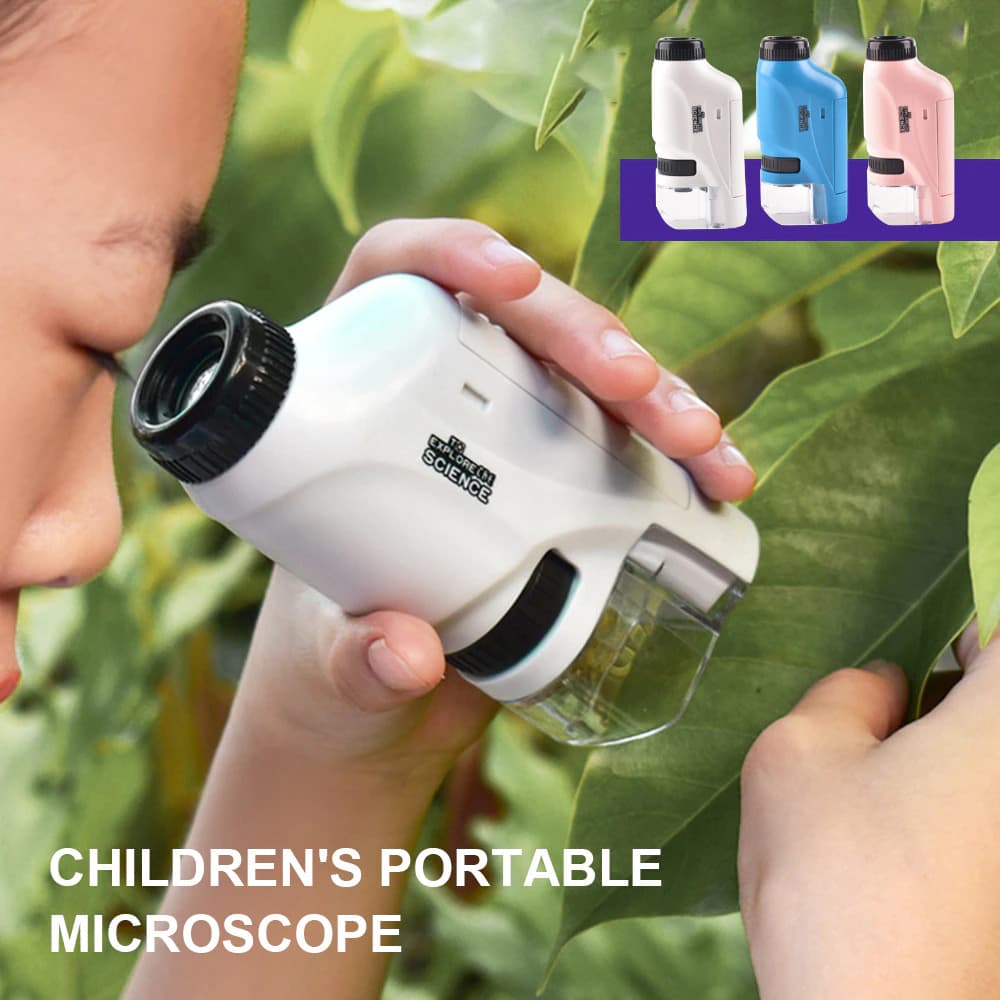 Mikroskop Mini Pocket Lab 60-120X Magnification - Linmora Mikroskop Mini Pocket Lab 60-120X Magnification - LZ8602 HAQ1WH_PUTIH Mikroskop Mini Pocket Lab 60-120X Magnification - Linmora Mikroskop Mini Pocket Lab 60-120X Magnification - LZ8602 HAQ1WH_PUTIH