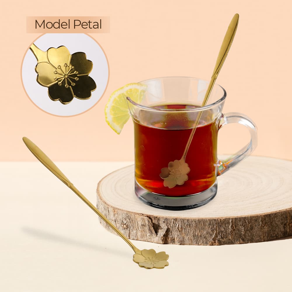 Sendok Teh Gagang Panjang Long Tea Spoon Stainless Steel - BLEXPRET Sendok Teh Gagang Panjang Long Tea Spoon Stainless Steel - TC49 HXUIGD_PETAL_GOLD Sendok Teh Gagang Panjang Long Tea Spoon Stainless Steel - BLEXPRET Sendok Teh Gagang Panjang Long Tea Spoon Stainless Steel - TC49 HXUIGD_PETAL_GOLD