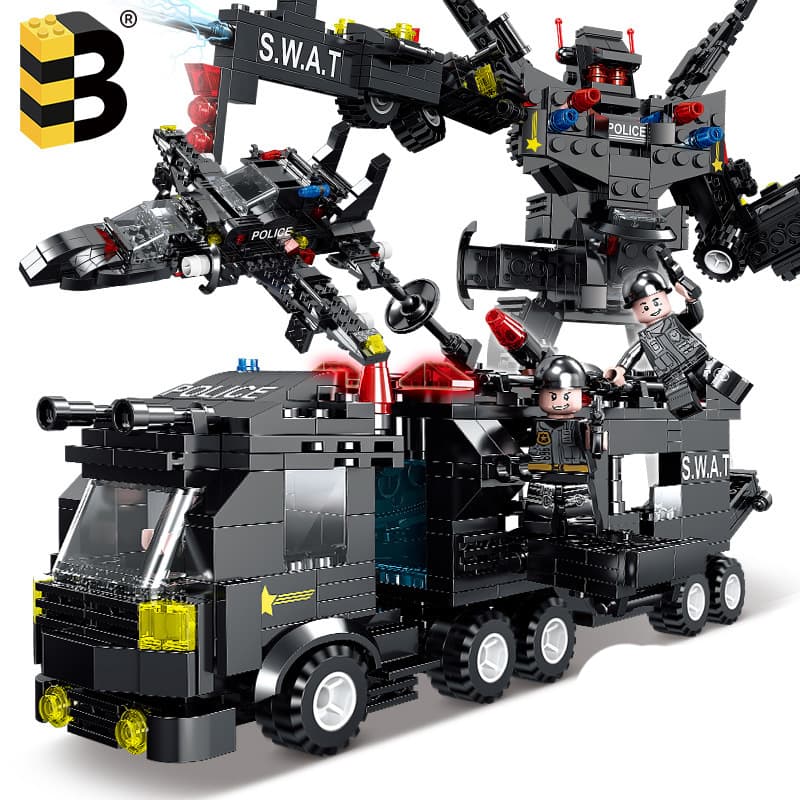 Building Blocks Mobil Military Police Car 550 PCS - LELE BROTHER Building Blocks Mobil Military Police Car 550 PCS - C035 TH43BK_HITAM Building Blocks Mobil Military Police Car 550 PCS - LELE BROTHER Building Blocks Mobil Military Police Car 550 PCS - C035 TH43BK_HITAM