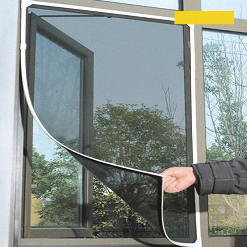 Gorden Jaring Anti Nyamuk Window Mosquito Net Mesh 130x150cm - TaffHOME Gorden Jaring Anti Nyamuk DIY Mosquito Net Mesh 1.3x1.5M - WN08 RS5VBK_HITAM Gorden Jaring Anti Nyamuk Window Mosquito Net Mesh 130x150cm - TaffHOME Gorden Jaring Anti Nyamuk DIY Mosquito Net Mesh 1.3x1.5M - WN08 RS5VBK_HITAM
