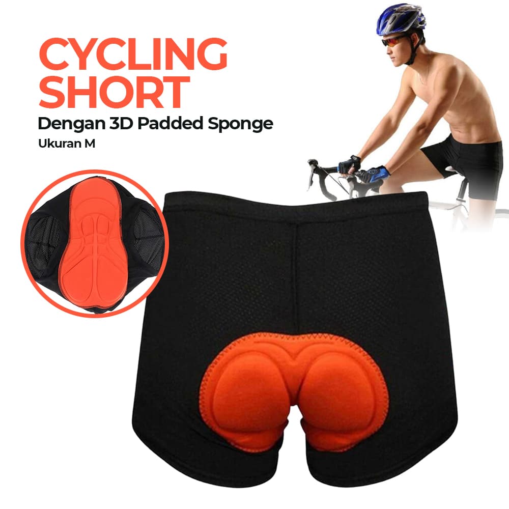 Celana Sepeda RPM Cycling Short dengan 3D Padded Sponge - Balight Celana Sepeda RPM Cycling Short dengan 3D Padded Sponge - CK01 SEJCOC_M_BLACK_ORANGE Celana Sepeda RPM Cycling Short dengan 3D Padded Sponge - Balight Celana Sepeda RPM Cycling Short dengan 3D Padded Sponge - CK01 SEJCOC_M_BLACK_ORANGE
