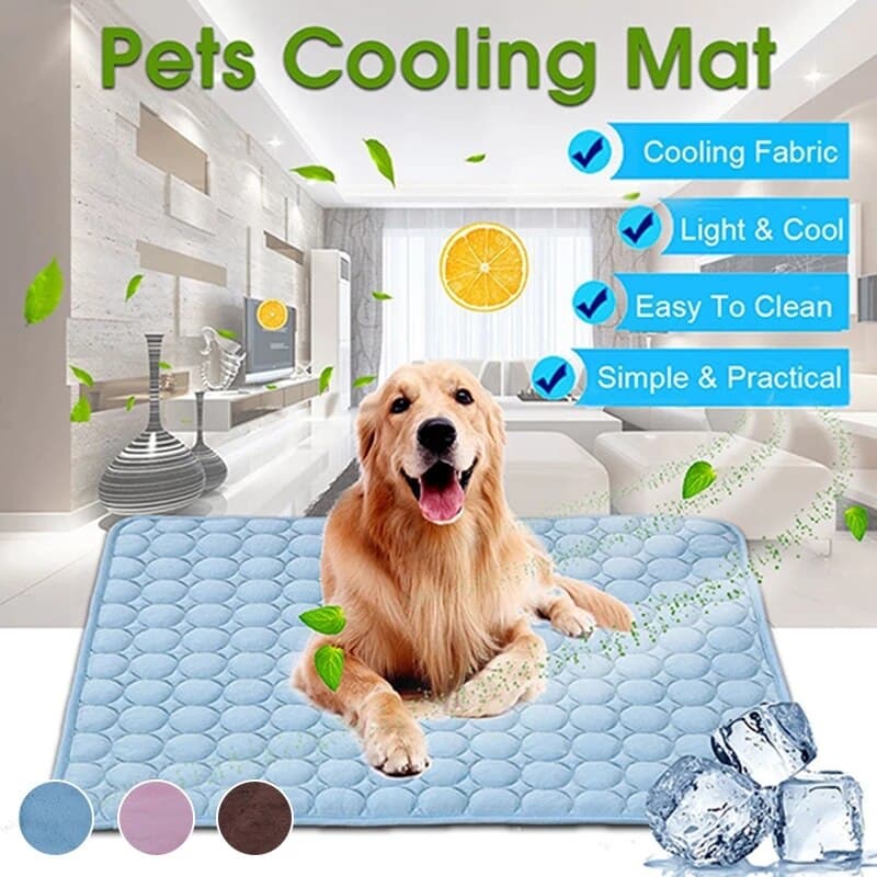 Karpet Hewan Matras Pendingin Anjing Kucing Pet Cooling Mat