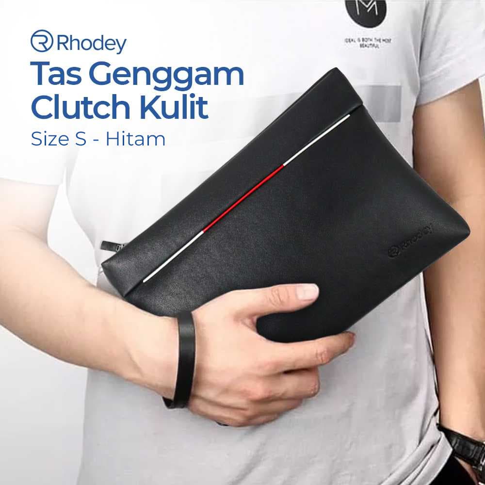 Tas Genggam Dompet Kulit Clutch Bag Size Small