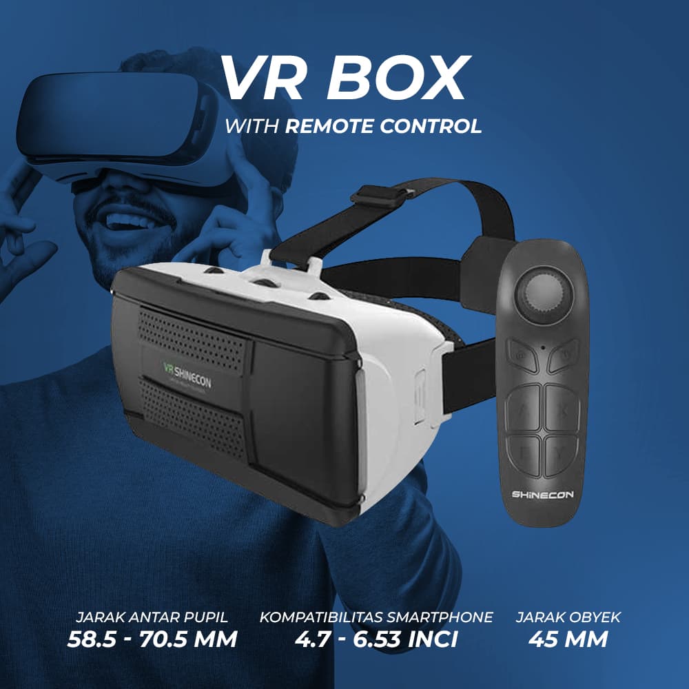 VR Box IMAX Giant Screen Virtual Reality with Remote