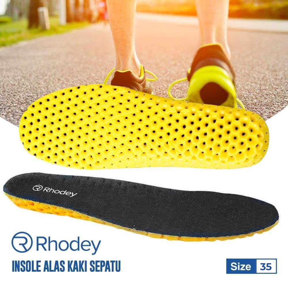 Insole Sepatu Alas Kaki Orthopedic Sport - Rhodey Insole Sepatu Orthopedic Odor Resistant EVA Foam - Y3Y27 HRABBK_35_HITAM Insole Sepatu Alas Kaki Orthopedic Sport - Rhodey Insole Sepatu Orthopedic Odor Resistant EVA Foam - Y3Y27 HRABBK_35_HITAM