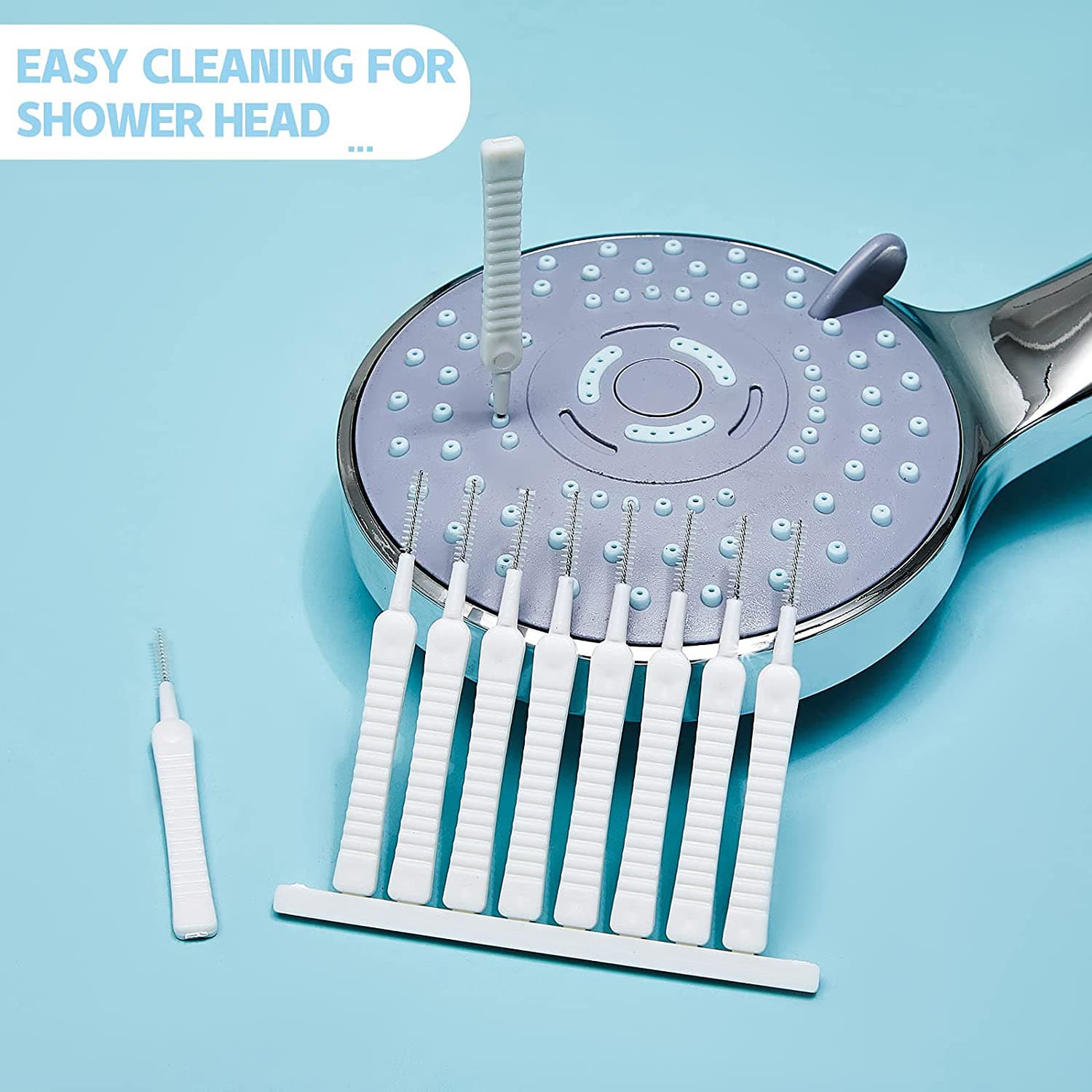 Sikat Mini Pembersih Shower Lubang Kecil 10 PCS
