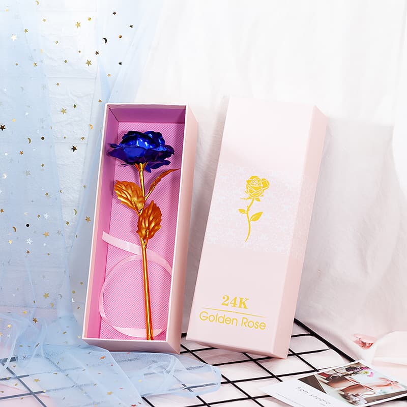Bunga Mawar Dekorasi Gold Foil Rose Artificial Flower - Wonder Time Bunga Mawar Dekorasi Gold Foil Rose Artificial Flower - WT24 LL6YBL_BIRU Bunga Mawar Dekorasi Gold Foil Rose Artificial Flower - Wonder Time Bunga Mawar Dekorasi Gold Foil Rose Artificial Flower - WT24 LL6YBL_BIRU