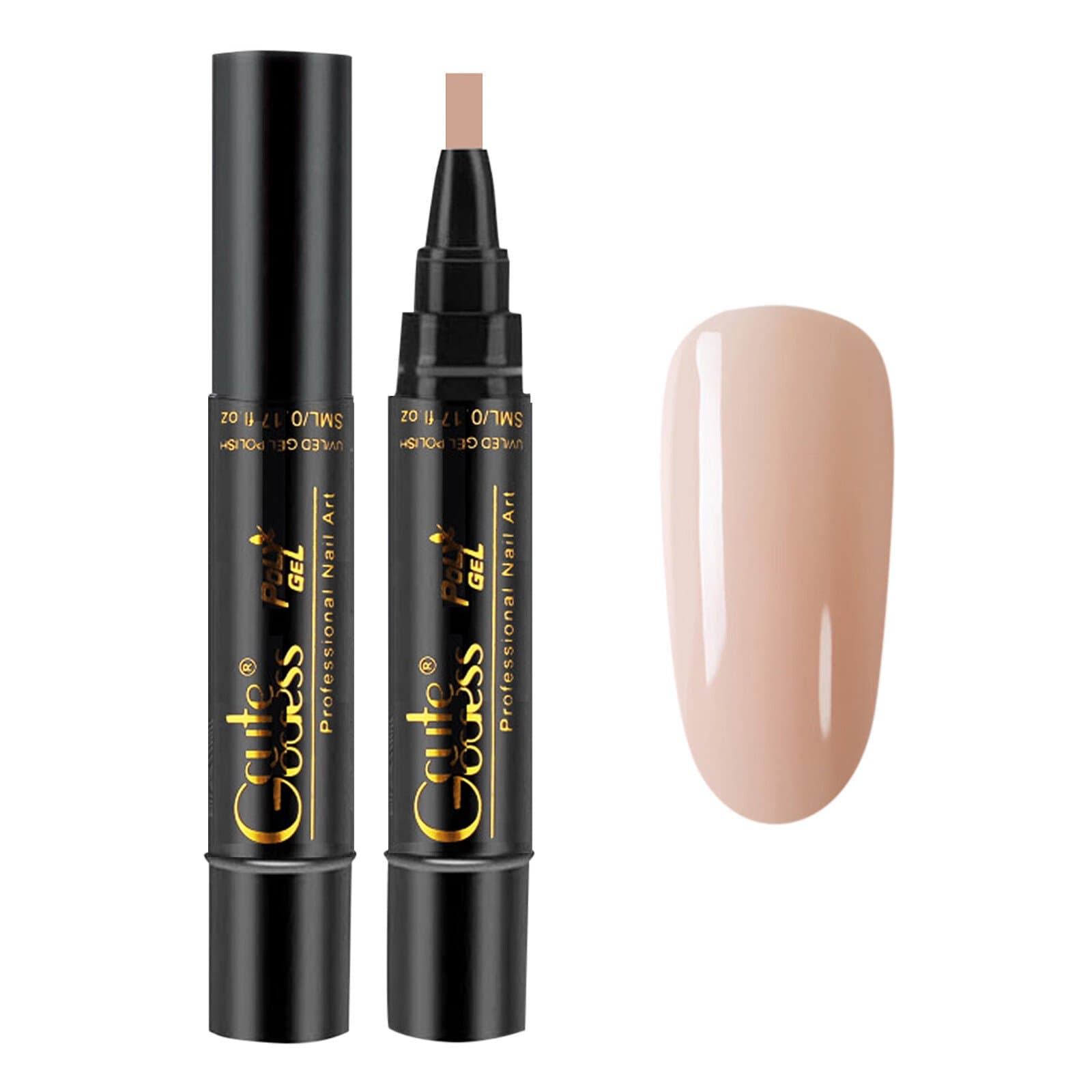 Kutek Gel Nail Polish Pen Poly Gel Without Bottom Coating - Cute Godess Kutek Gel Nail Polish Pen Poly Gel Without Bottom Coating HR4SBE_Q-06_BEIGE Kutek Gel Nail Polish Pen Poly Gel Without Bottom Coating - Cute Godess Kutek Gel Nail Polish Pen Poly Gel Without Bottom Coating HR4SBE_Q-06_BEIGE