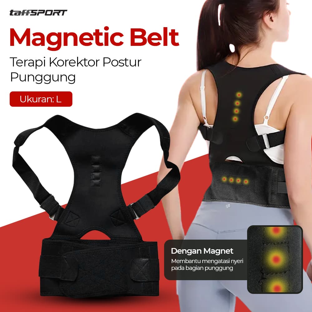 Korektor Postur Punggung Terapi Belt Magnetic