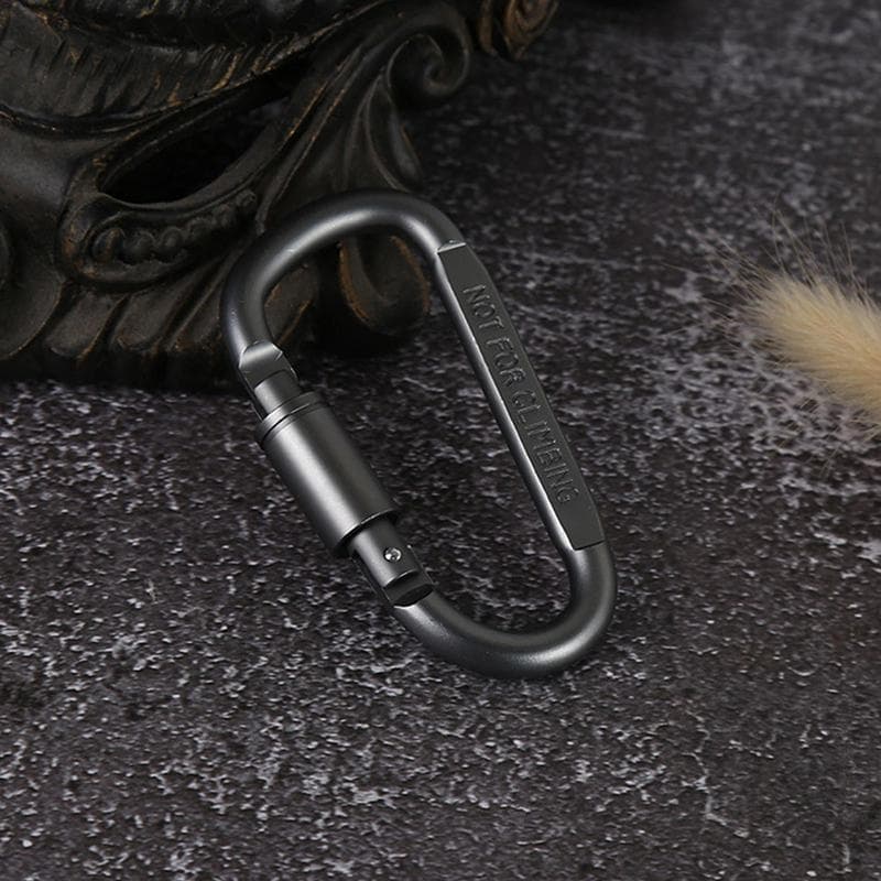 Karabiner Gantungan Tas Outdoor Quickdraw Aluminium Alloy
