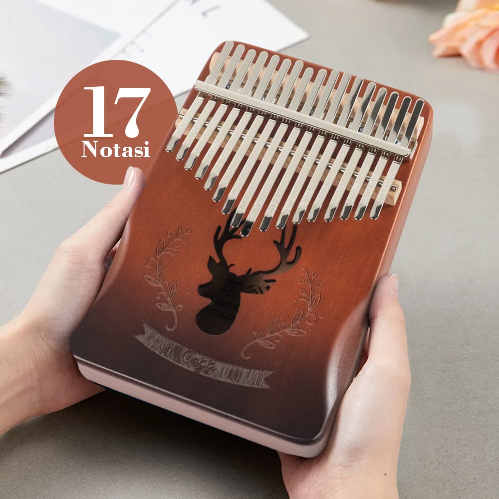 Kalimba Thumb Piano Musical Toys 17 Note Sound