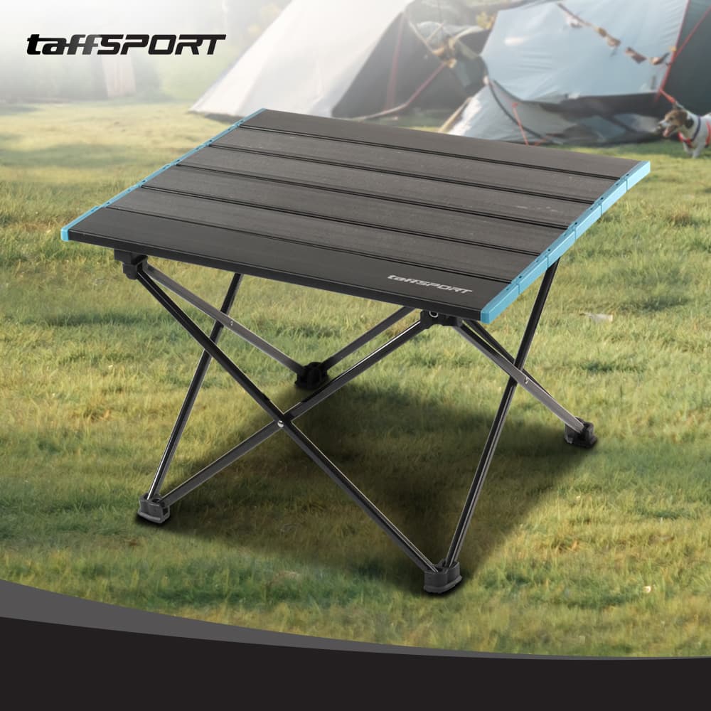 Meja Lipat Piknik Foldable Portable Aluminium Table - TaffSPORT Meja Lipat Outdoor Piknik Camping Portable Aluminium - 8825 TP5DBK_56X41X40CM_HITAM Meja Lipat Piknik Foldable Portable Aluminium Table - TaffSPORT Meja Lipat Outdoor Piknik Camping Portable Aluminium - 8825 TP5DBK_56X41X40CM_HITAM