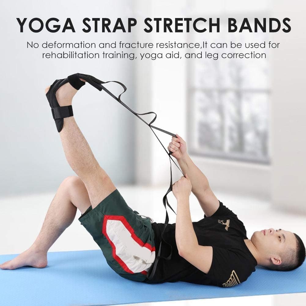 Tali Yoga Ligament Stretching Belt 6 Loop Adjustable