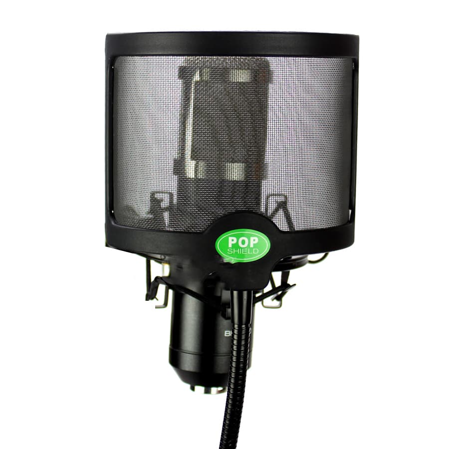 Pop Shield Flexible Filter Windshield Microphone Cover