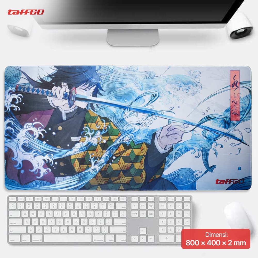 Gaming Mouse Pad XL Desk Mat Demon Slayer Theme 800x400x2mm
