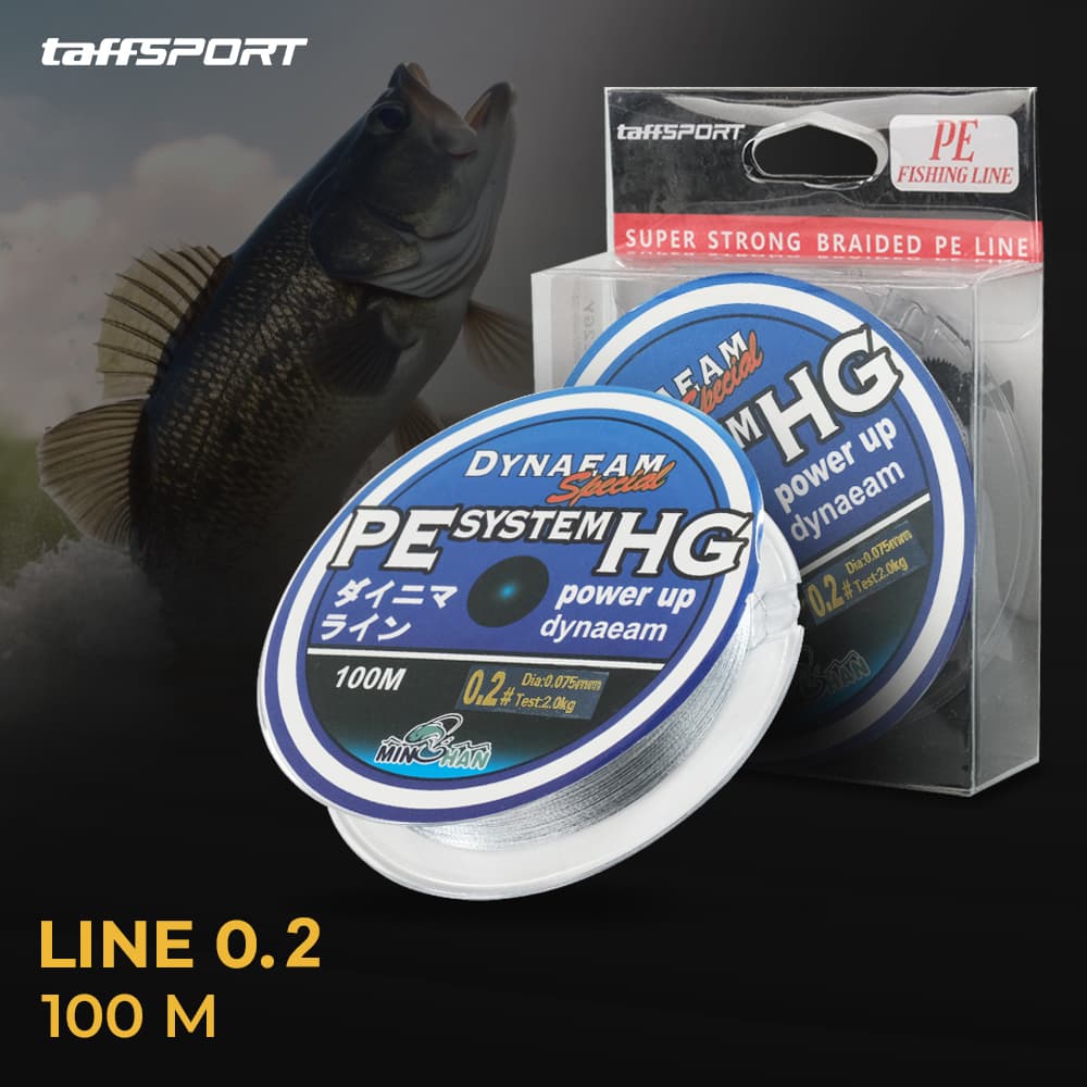 DYNAEAM Senar Pancing Power Up Braid Line 100M