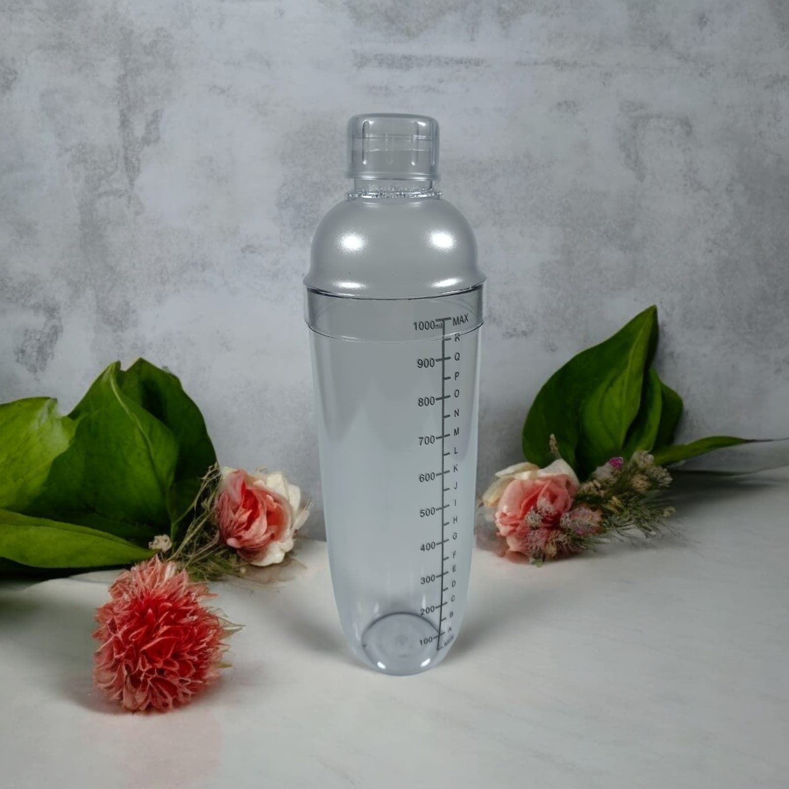 Cocktail Shaker Mixer Bartender Boston Style 1L