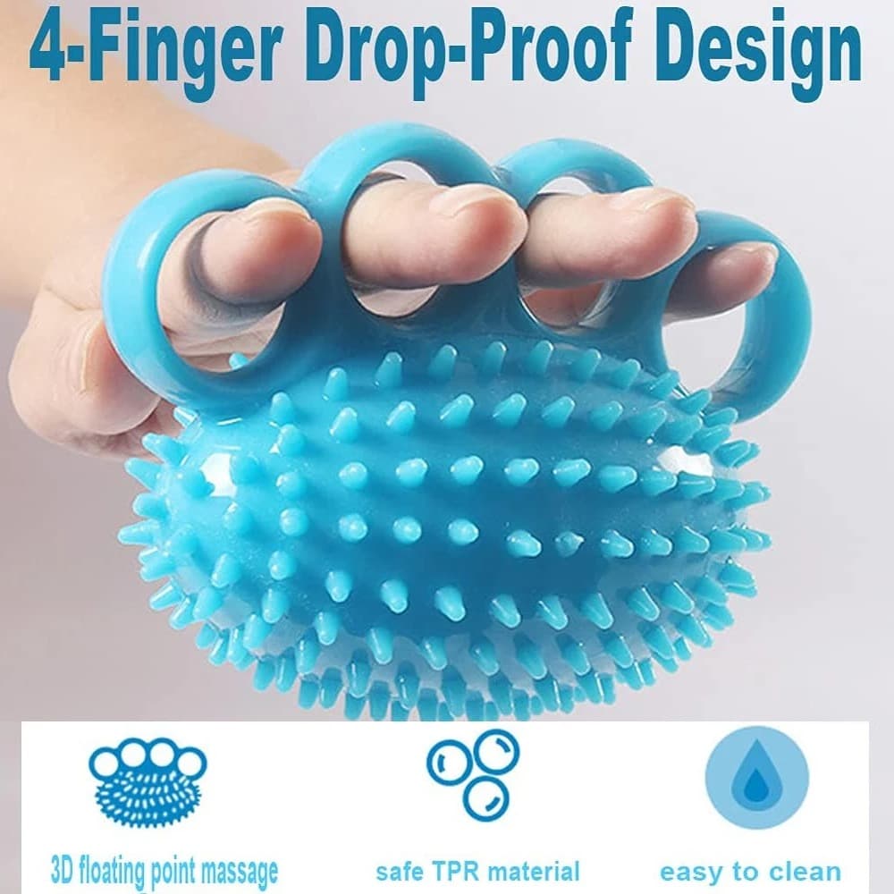 Bola Training 4 Finger Hand Grip Strength Stress Ball - JOMJ Bola Training 4 Finger Hand Grip Strength Stress Ball - JO4 SE9MBL_BIRU Bola Training 4 Finger Hand Grip Strength Stress Ball - JOMJ Bola Training 4 Finger Hand Grip Strength Stress Ball - JO4 SE9MBL_BIRU