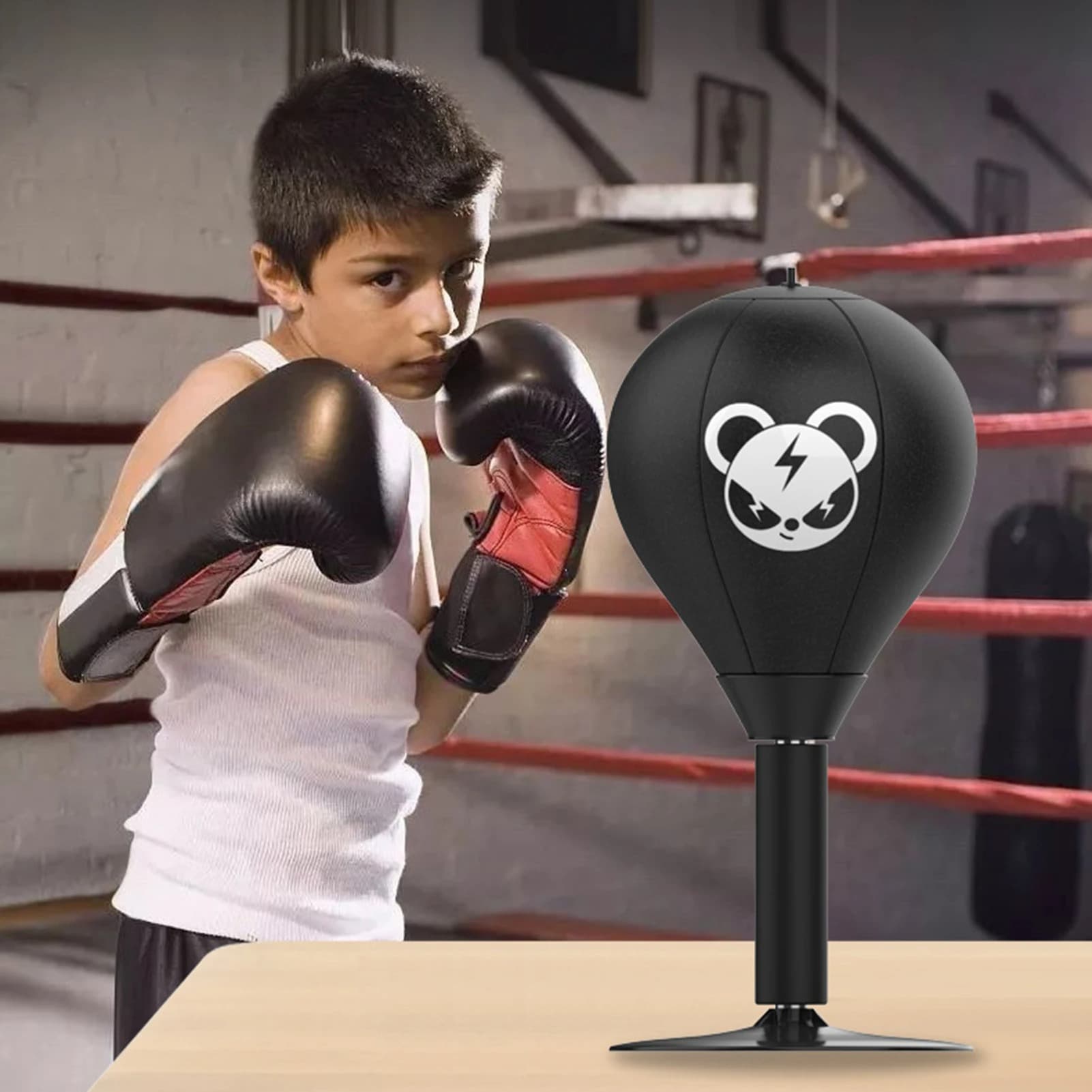 Samsak Target Tinju Desktop Portable with Suction Cup - ODOU Samsak Target Tinju Desktop Portable with Suction Cup - OD10 SEBHBK_HITAM Samsak Target Tinju Desktop Portable with Suction Cup - ODOU Samsak Target Tinju Desktop Portable with Suction Cup - OD10 SEBHBK_HITAM