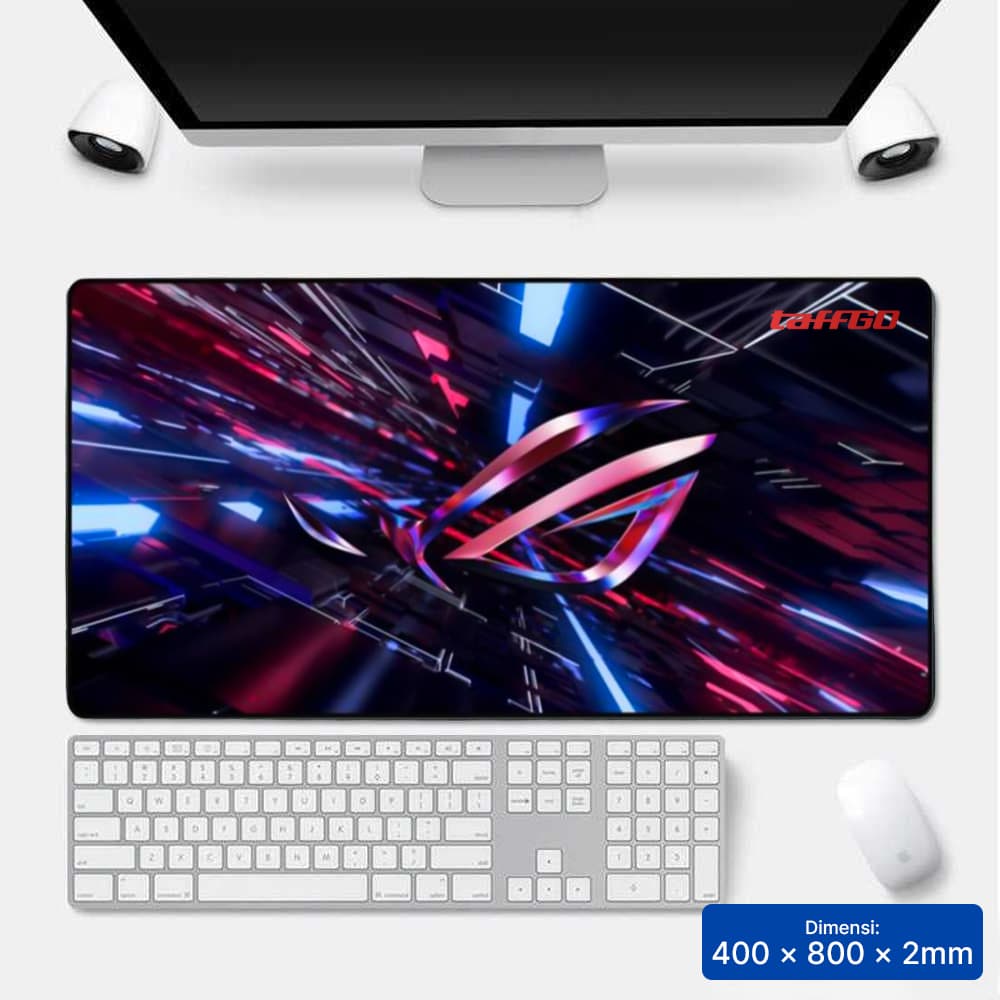 Mouse Pad Rubber ROG Logo Anti Slip 400x800x2mm