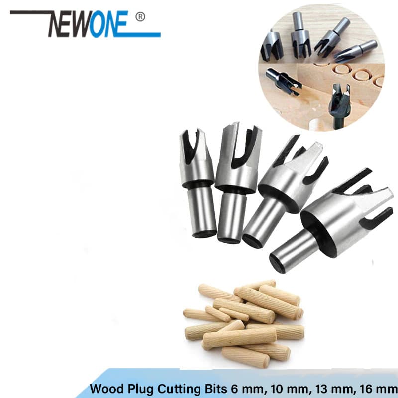 Mata Bor Hole Punch Drill Bit Claw Type 6-16mm 4 PCS