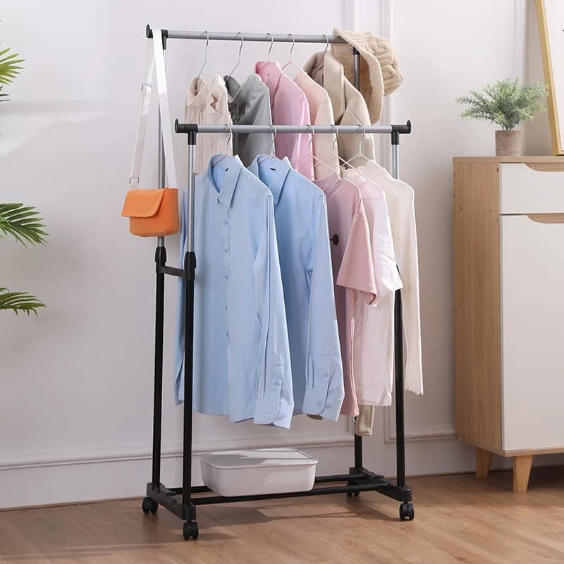 Gantungan Baju Rak Hanger Gawangan