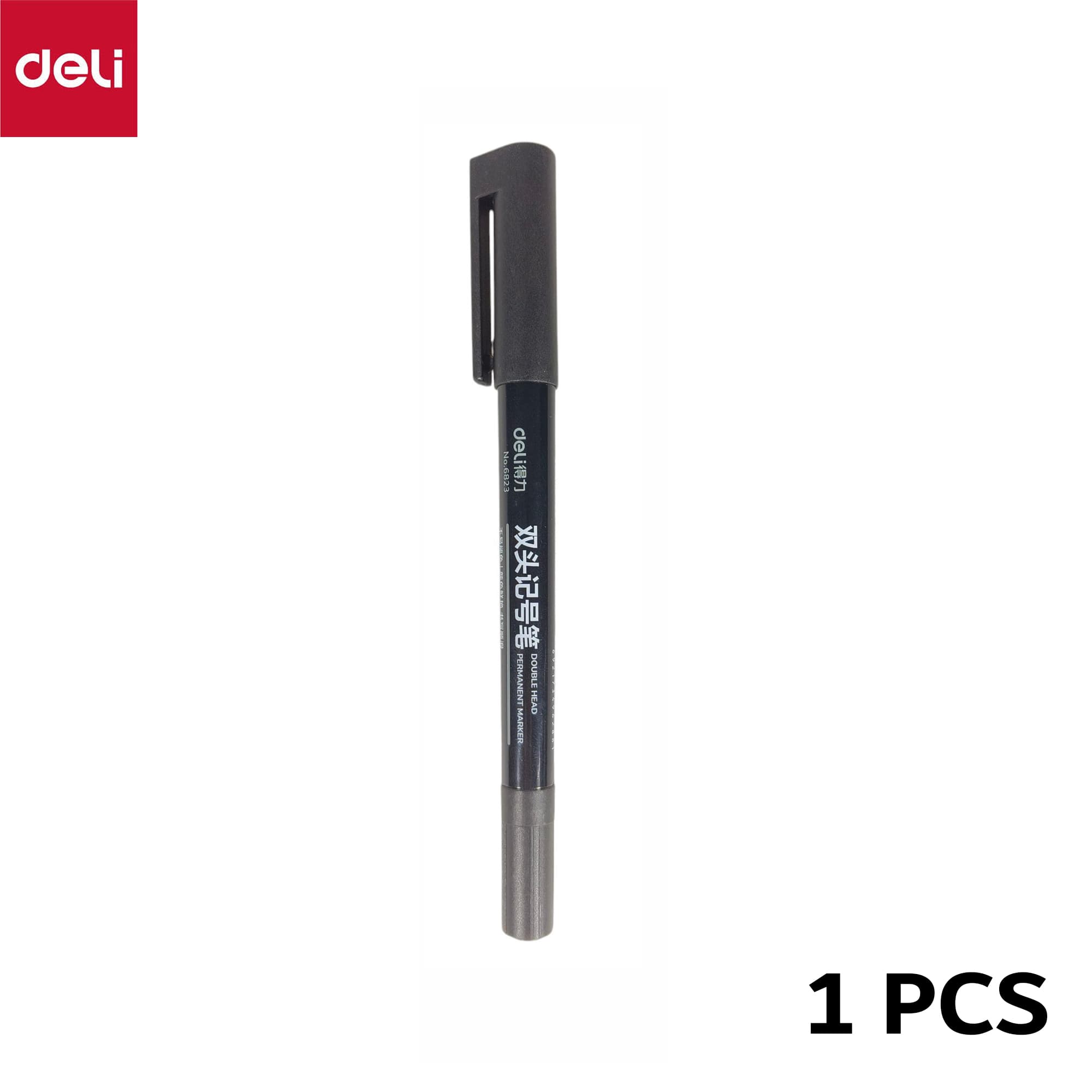 Pena Permanen Dual Head Tip Marker Pens Waterproof