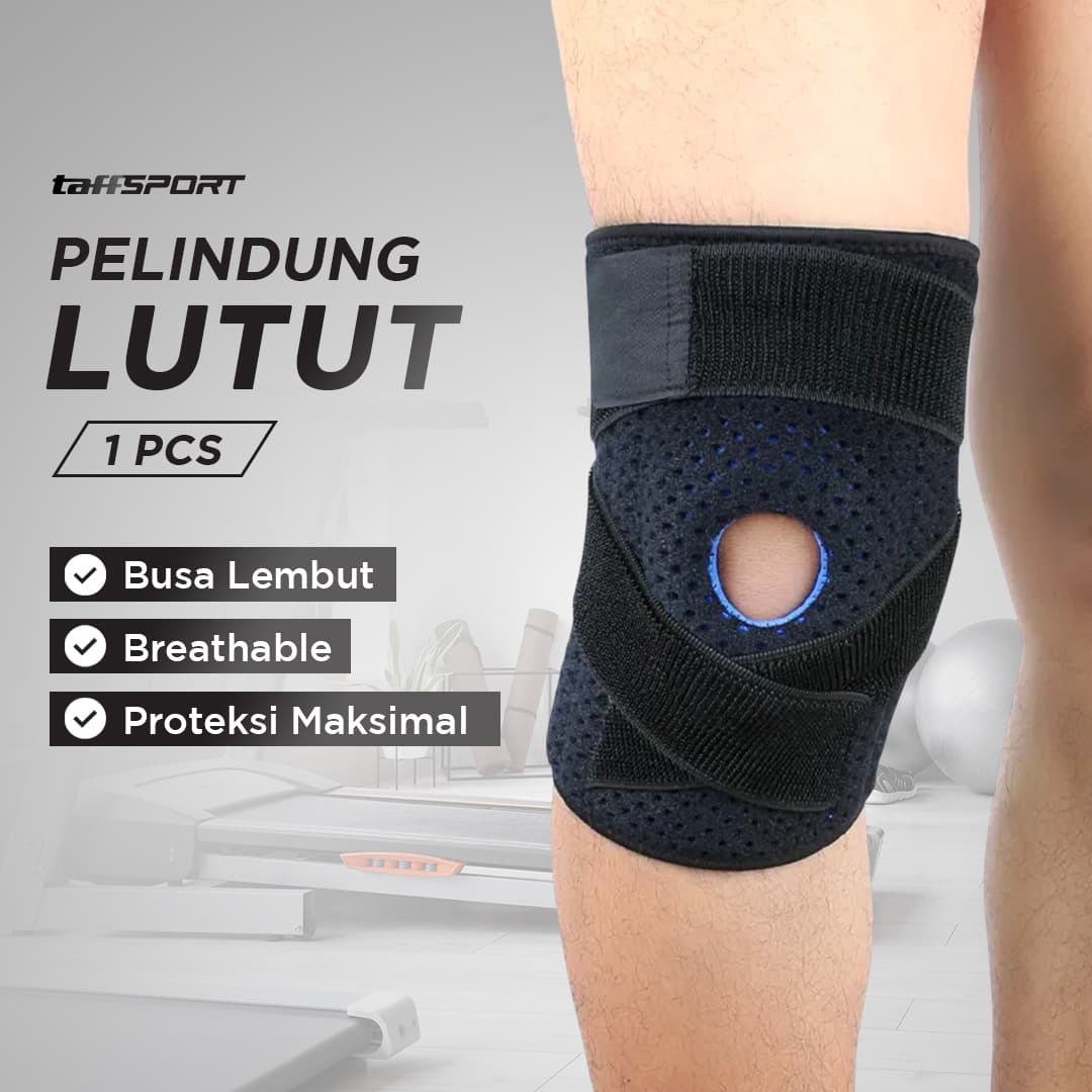 Pelindung Lutut Olahraga Knee Support Fitness