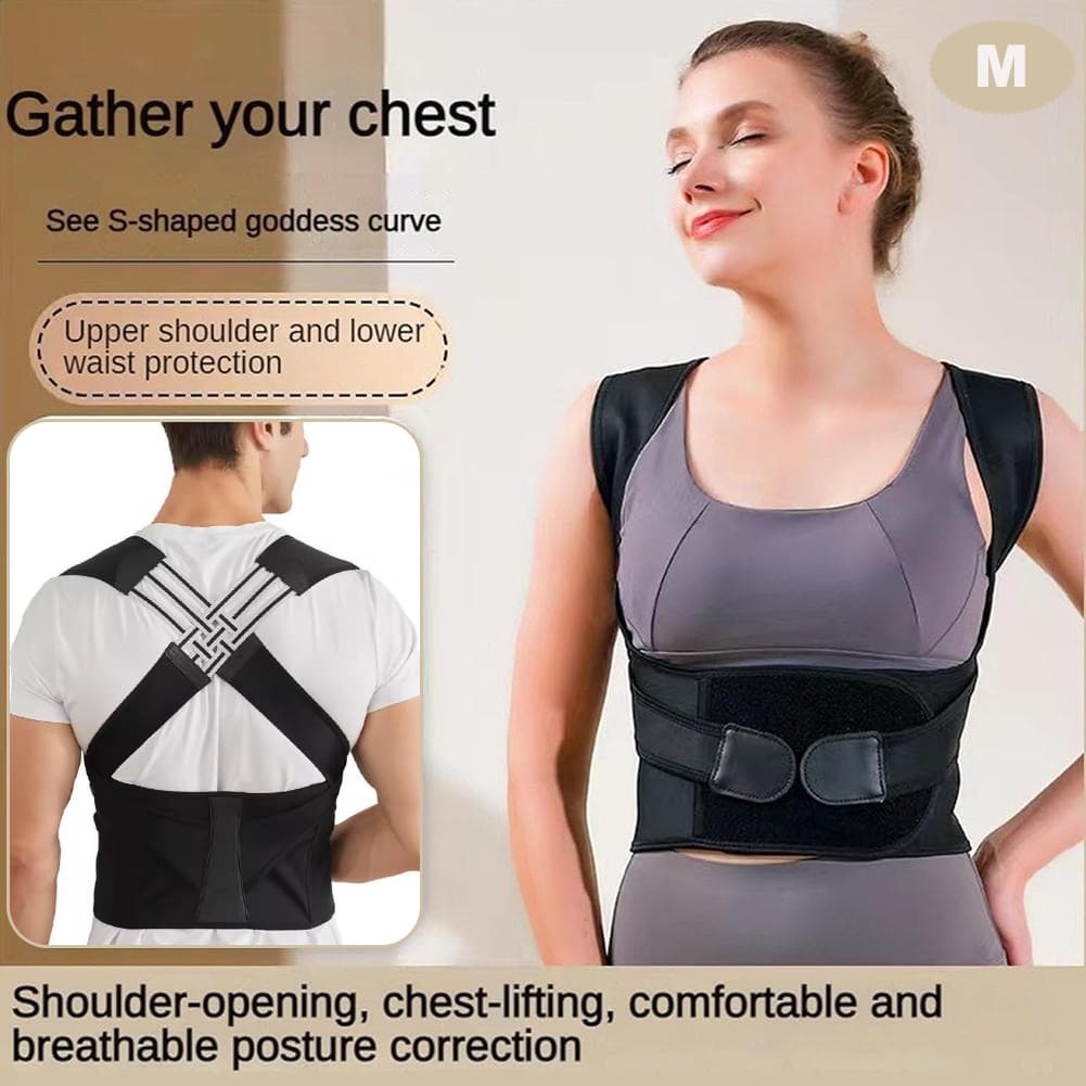 Rompi Korektor Postur Terapi Punggung Back Support Breathable