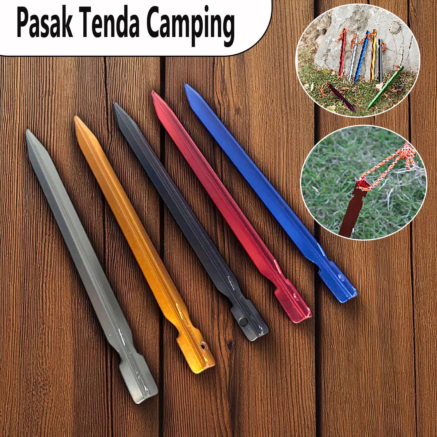 Pasak Tenda Camping Tent Pegs Aluminium 18cm 1 PCS - Meltalk Pasak Tenda Camping Tent Pegs Aluminium 18cm 1 PCS SE60MC_MULTI_WARNA Pasak Tenda Camping Tent Pegs Aluminium 18cm 1 PCS - Meltalk Pasak Tenda Camping Tent Pegs Aluminium 18cm 1 PCS SE60MC_MULTI_WARNA