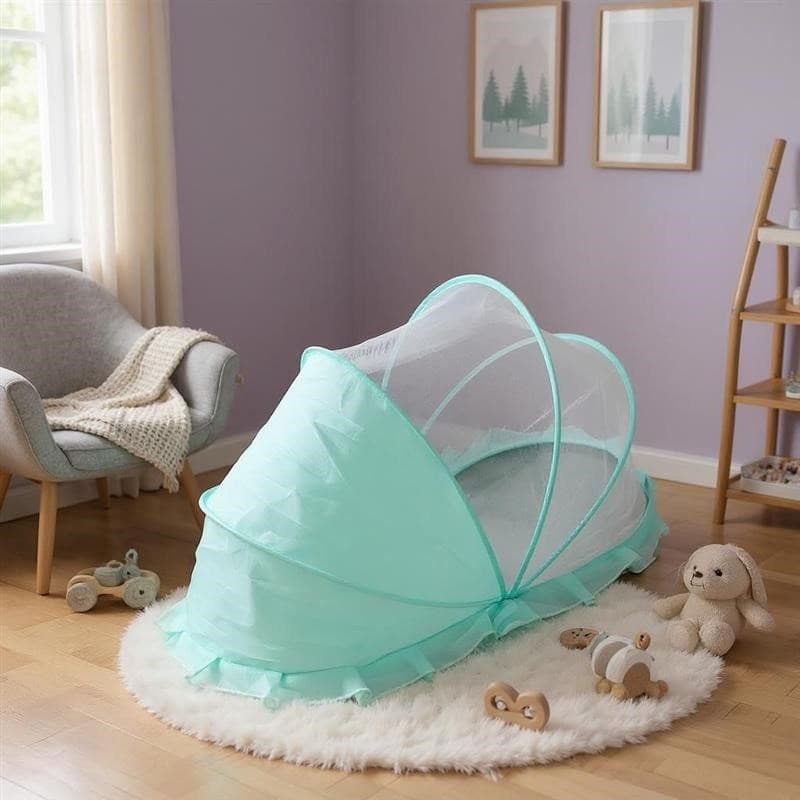 Jaring Anti Nyamuk Bayi Baby Crib Mosquito Net - TaffHOME Jaring Anti Nyamuk Bayi Baby Crib Mosquito Net - BB2 HTK5GR_HIJAU Jaring Anti Nyamuk Bayi Baby Crib Mosquito Net - TaffHOME Jaring Anti Nyamuk Bayi Baby Crib Mosquito Net - BB2 HTK5GR_HIJAU