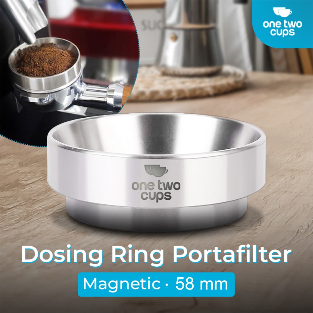 Dosing Ring Portafilter Espresso Magnetic Aluminium 58mm