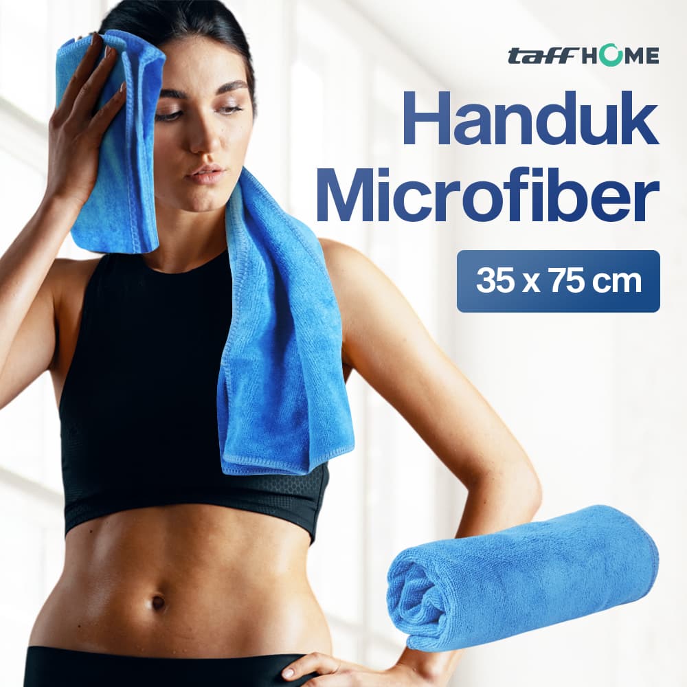 Handuk Microfiber Towel Soft Quick Dry 35x75cm