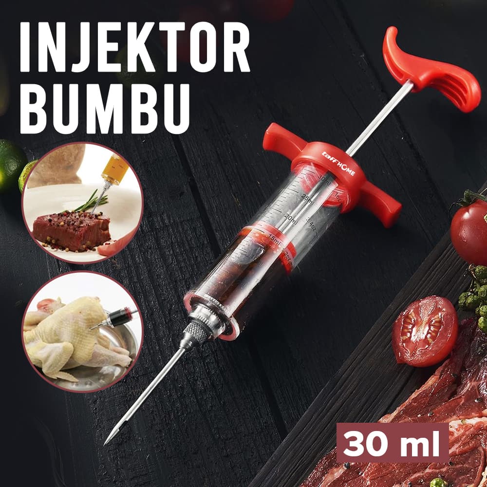 Injektor Bumbu Marinasi Daging BBQ Seasoning Injector