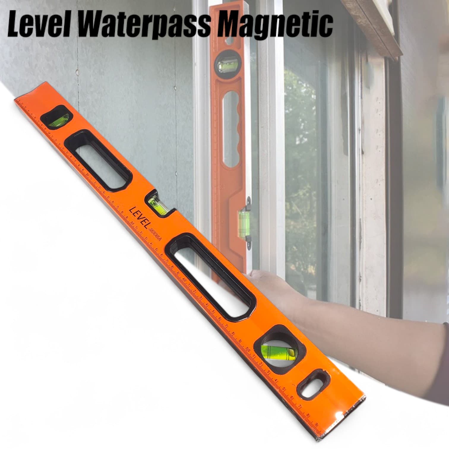 Spirit Level Waterpass Magnetic High Precision 600mm