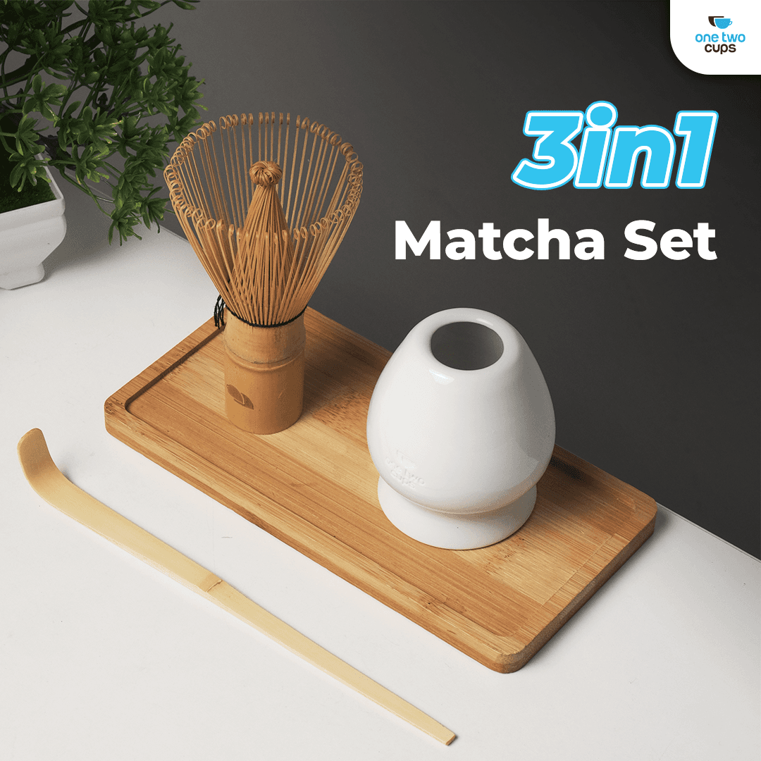 Pengaduk Green Tea Matcha Bubuk Bambu Chasen Brush Powder Whisk Tool - One Two Cups Matcha Set Kit Chasen Stand Chashaku Bamboo 3 PCS - S42 HT9UWH_PUTIH Pengaduk Green Tea Matcha Bubuk Bambu Chasen Brush Powder Whisk Tool - One Two Cups Matcha Set Kit Chasen Stand Chashaku Bamboo 3 PCS - S42 HT9UWH_PUTIH