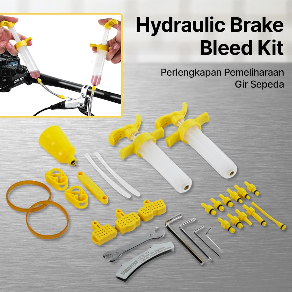 Perlengkapan Pemeliharaan Gir Sepeda Hydraulic Brake Bleed Kit