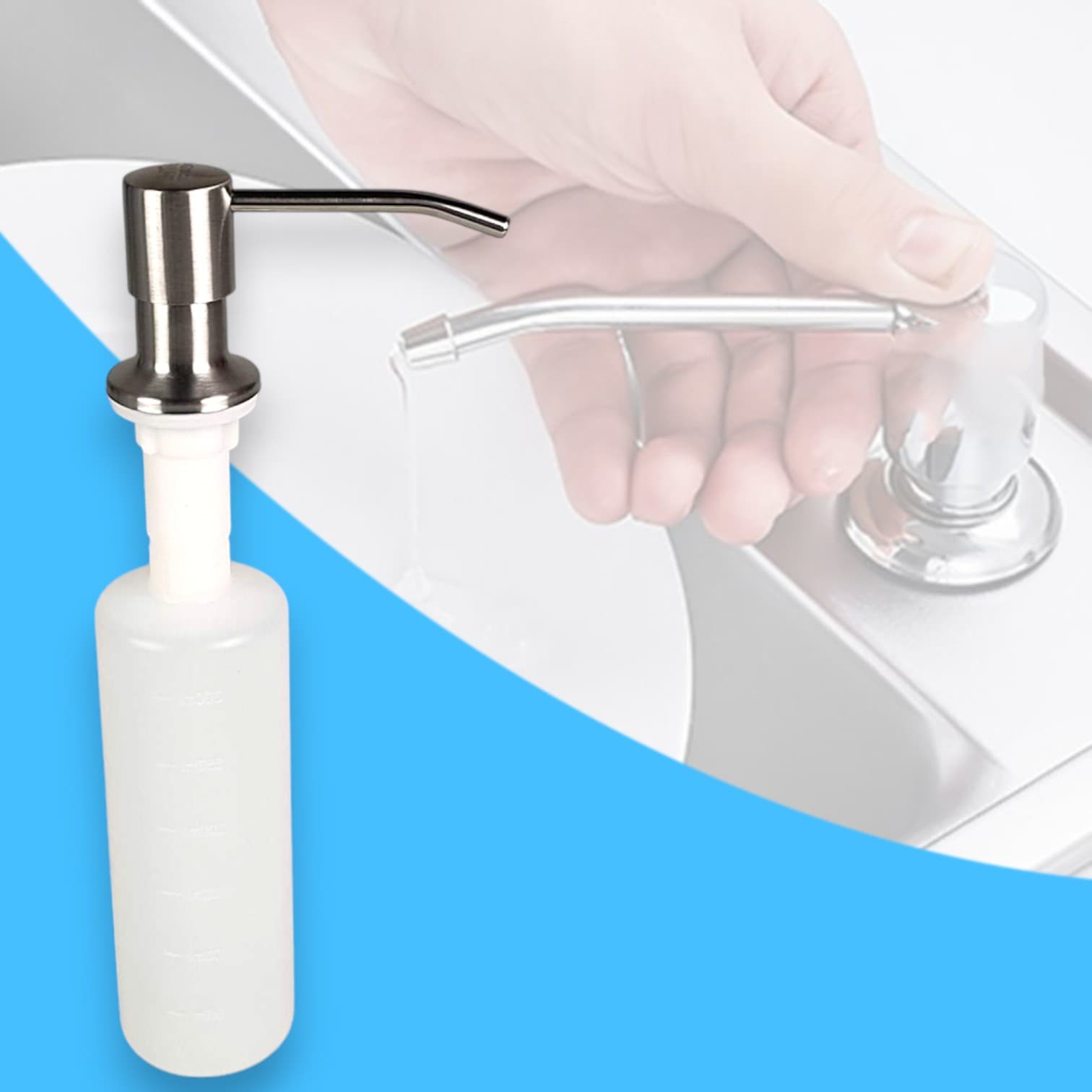 Tempat Sabun Keran Air Soap Dispenser 300ml