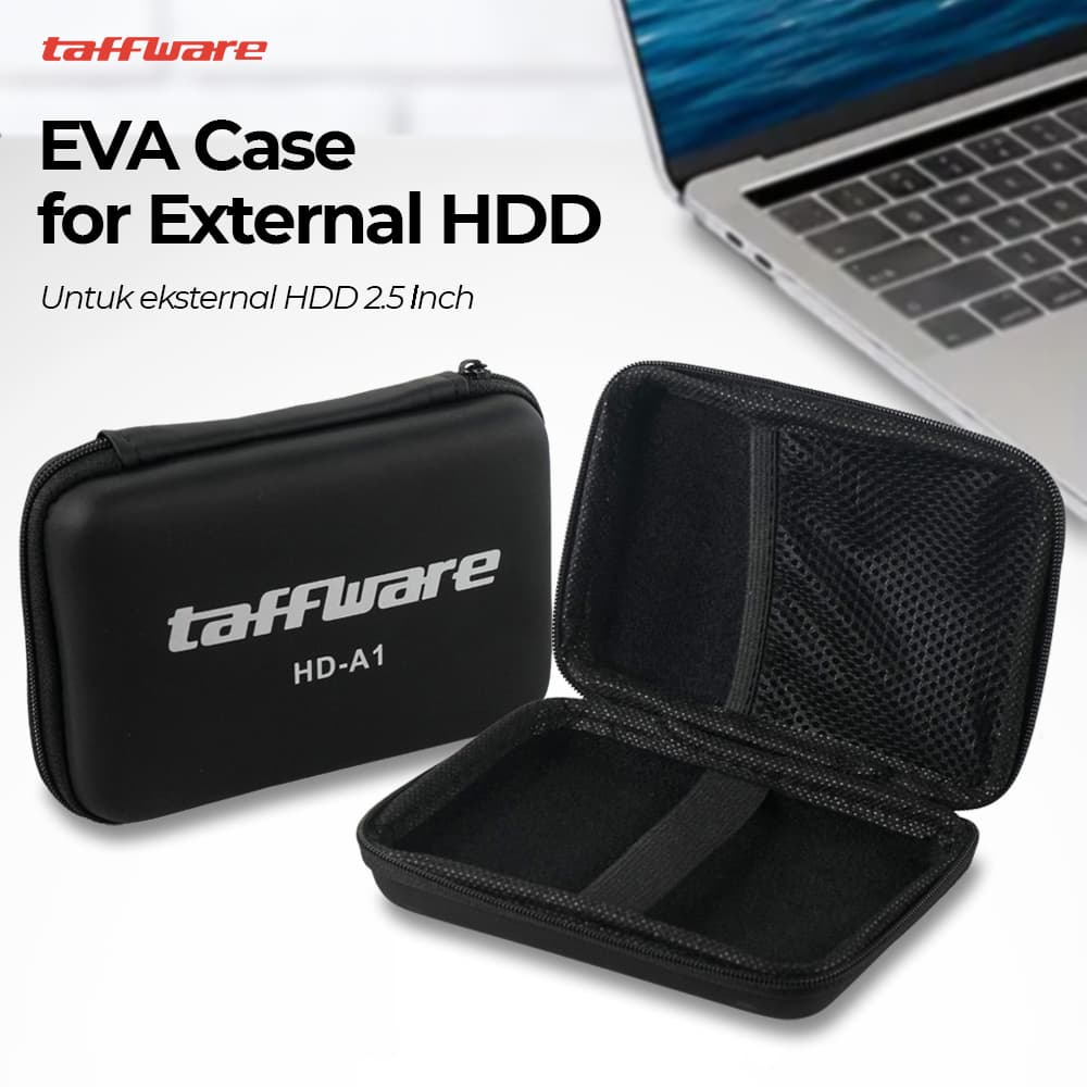 EVA Case for External HDD Power Bank 2.5 Inch - Taffware EVA Case for External HDD Power Bank 2.5 Inch - HD-A1 HC27BK EVA Case for External HDD Power Bank 2.5 Inch - Taffware EVA Case for External HDD Power Bank 2.5 Inch - HD-A1 HC27BK