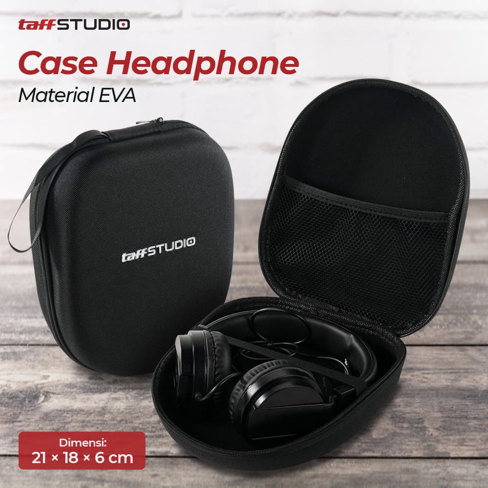 Tas Headphone Universal Carrying Storage Case EVA