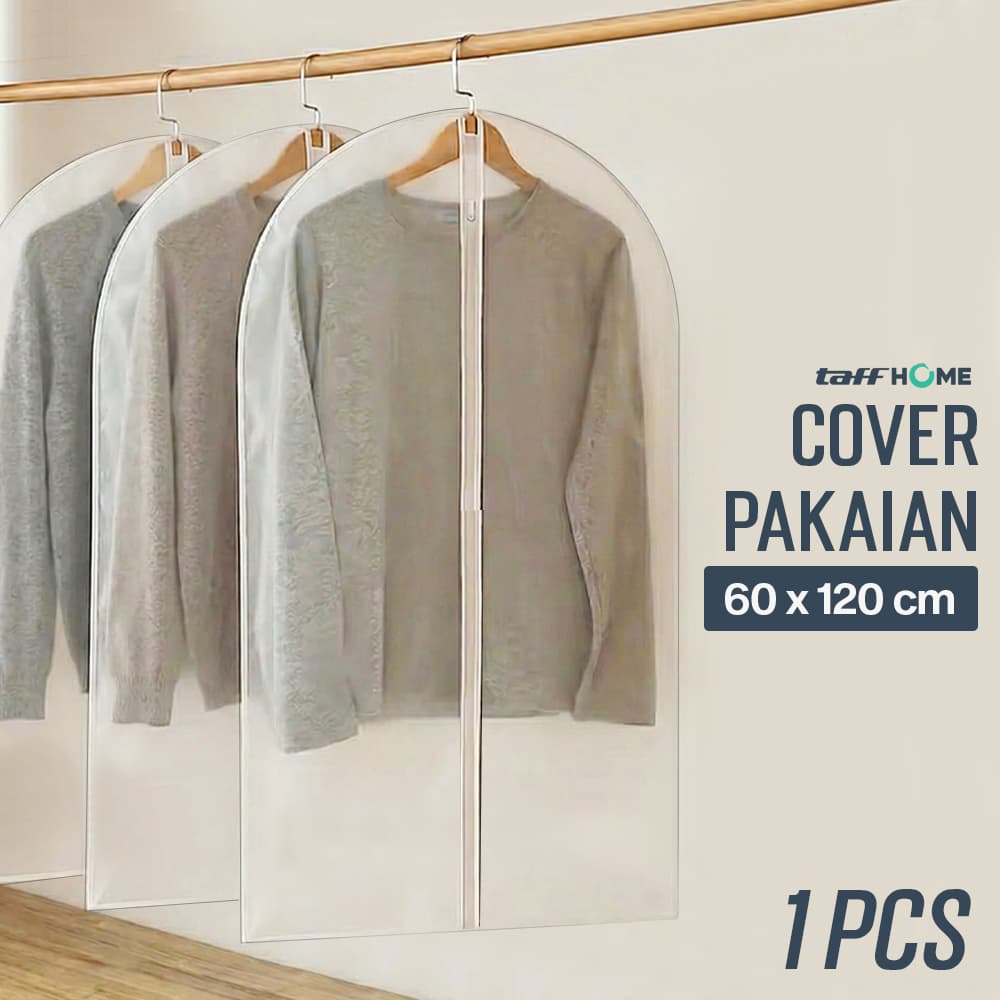 Cover Pakaian Anti Debu Dustproof Cloth Organizer PEVA 1 PCS