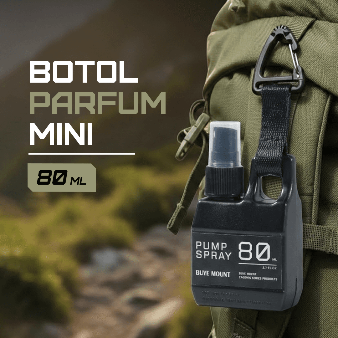 Botol Parfum Refill Isi Ulang Portabel Anti Bocor - BUYE MOUNT Botol Parfum Mini Travel Camping Portable Refill Spray 80ml - ATMC1 HK1XBK_HITAM Botol Parfum Refill Isi Ulang Portabel Anti Bocor - BUYE MOUNT Botol Parfum Mini Travel Camping Portable Refill Spray 80ml - ATMC1 HK1XBK_HITAM