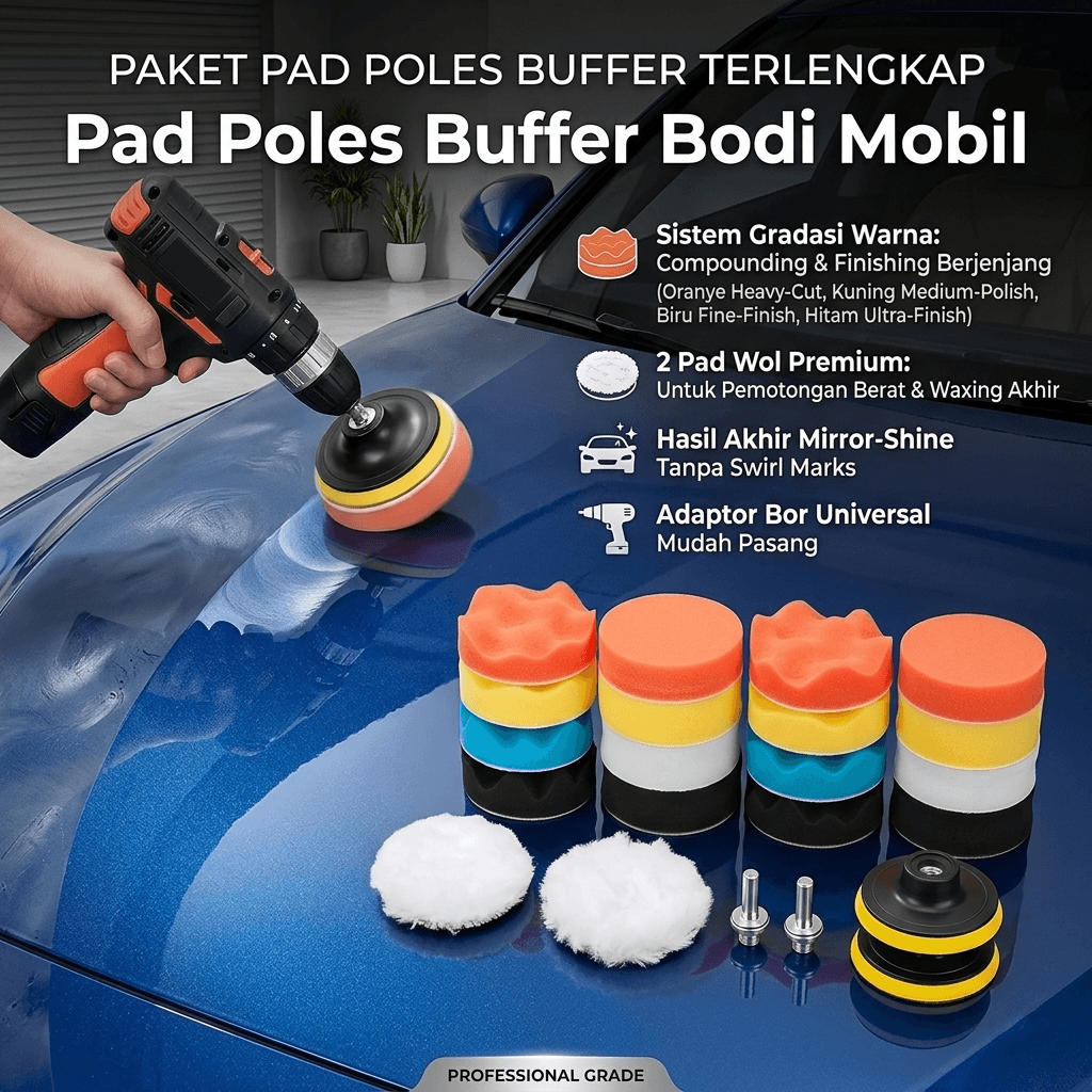 Pad Poles Bodi Mobil Buffer Polishing Wheel 8cm 22 PCS - OTOHEROES Pad Poles Bodi Mobil Buffer Polishing Wheel 8cm 22 PCS - BJ39 HZC5MC_MULTI_WARNA Pad Poles Bodi Mobil Buffer Polishing Wheel 8cm 22 PCS - OTOHEROES Pad Poles Bodi Mobil Buffer Polishing Wheel 8cm 22 PCS - BJ39 HZC5MC_MULTI_WARNA