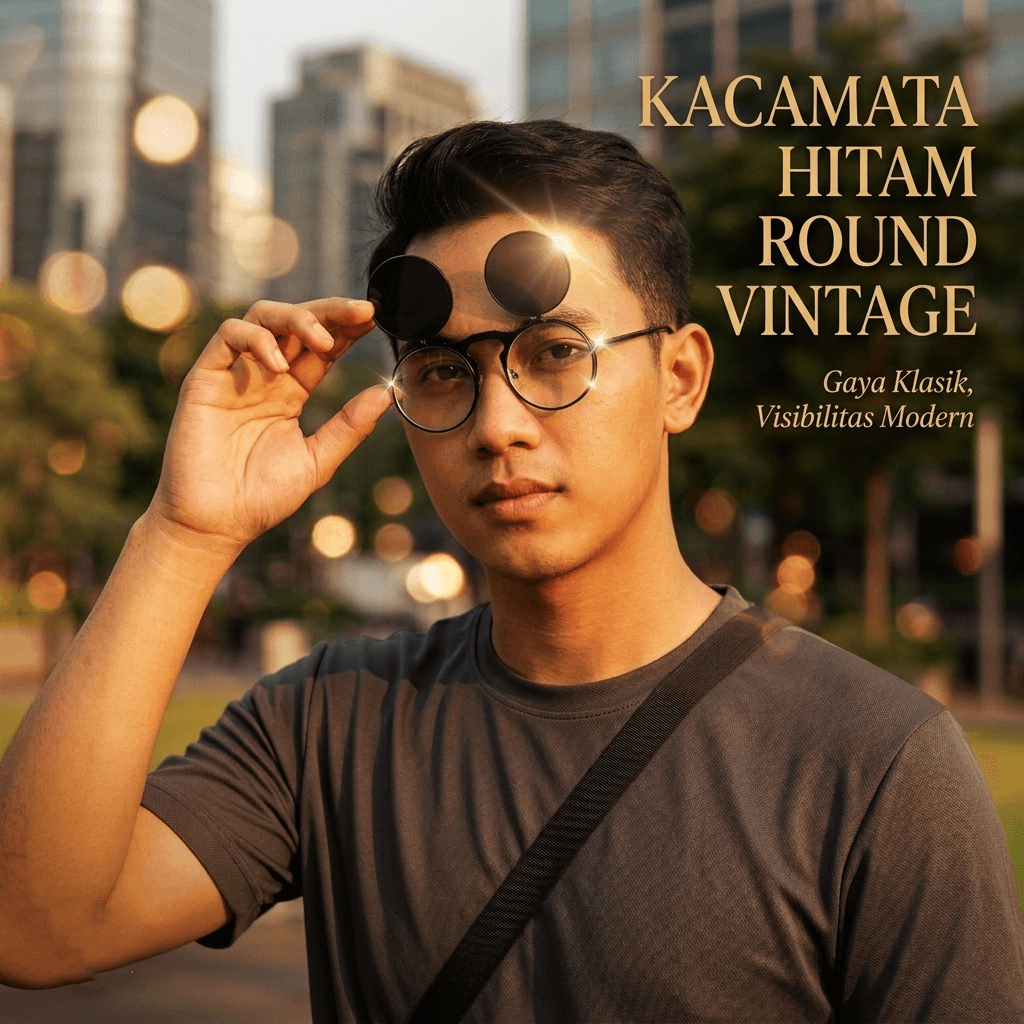 Kacamata Hitam Round Vintage Steampunk Sunglasses - AOFLY Kacamata Hitam Round Vintage Steampunk Sunglasses HAQ1KK_HITAM_HITAM Kacamata Hitam Round Vintage Steampunk Sunglasses - AOFLY Kacamata Hitam Round Vintage Steampunk Sunglasses HAQ1KK_HITAM_HITAM